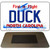 Duck North Carolina State Novelty Metal Magnet M-12086