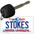 Stokes North Carolina State Novelty Metal Key Chain KC-12088