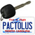 Pactolus North Carolina State Novelty Metal Key Chain KC-12089