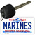 Marines North Carolina State Novelty Metal Key Chain KC-12092
