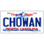 Chowan North Carolina State Novelty Metal License Plate