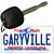 Garyville North Carolina State Novelty Metal Key Chain KC-12126