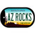 AZ Rocks Arizona Novelty Metal Dog Tag Necklace DT-3693