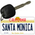 Santa Monica California Novelty Metal Key Chain KC-11419