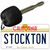 Stockton California Novelty Metal Key Chain KC-11429