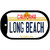 Long Beach California Novelty Metal Dog Tag Necklace DT-11423