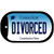 Divorced Connecticut Novelty Metal Dog Tag Necklace DT-10933