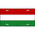 Hungary Flag Metal Novelty License Plate