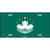 Macao Flag Metal Novelty License Plate
