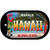 Hawaii Tiki Novelty Metal Dog Tag Necklace DT-7810