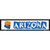 Arizona State Outline Novelty Metal Vanity Street Sign