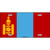 Mongolia Flag Metal Novelty License Plate