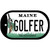 Golfer Maine Novelty Metal Dog Tag Necklace DT-10418