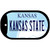 Kansas State University Kansas Novelty Metal Dog Tag Necklace DT-6601