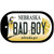 Bad Boy Nebraska Novelty Metal Dog Tag Necklace DT-10604