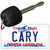 Cary North Carolina Novelty Metal Key Chain KC-11822