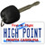 High Point North Carolina Novelty Metal Key Chain KC-11848