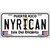 Nyrican Puerto Rico Metal Novelty License Plate