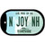 N Joy NH New Hampshire Novelty Metal Dog Tag Necklace DT-11133