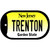 Trenton New Jersey Novelty Metal Dog Tag Necklace DT-10150