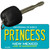 Princess Teal New Mexico Novelty Metal Key Chain KC-2783