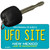 UFO Site Teal New Mexico Novelty Metal Key Chain KC-6673