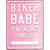 Bike Babe Parking Novelty Metal Parking Sign