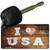 I Love USA Novelty Metal Key Chain KC-12184