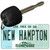 New Hampton New Hampshire Novelty Metal Key Chain KC-12195