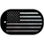 American Flag Novelty Metal Dog Tag Necklace DT-12187