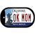 OK Mom Oklahoma Novelty Metal Dog Tag Necklace DT-6656