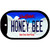 Honey Bee South Dakota Novelty Metal Dog Tag Necklace DT-9962