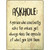 Askhole Definition Novelty Metal Parking Sign