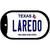 Laredo Texas Novelty Metal Dog Tag Necklace DT-9377