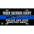 Police Are Just Minutes Away Metal Novelty License Plate