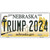 Trump 2024 Nebraska Novelty Metal License Plate