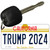 Trump 2024 California Novelty Metal Key Chain KC-12220