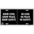 Know Guns, Know Peace, Know Safety Metal Novelty License Plate