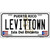 Levittown Puerto Rico Metal Novelty License Plate