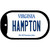 Hampton Virginia Novelty Metal Dog Tag Necklace DT-10112
