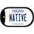 Native Virginia Novelty Metal Dog Tag Necklace DT-10136