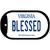 Blessed Virginia Novelty Metal Dog Tag Necklace DT-10137