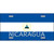 Nicaragua Flag Metal Novelty License Plate