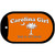 Carolina Girl Orange Novelty Metal Dog Tag Necklace DT-180