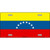 Venezuela Metal Novelty License Plate