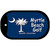 Myrtle Beach Golf Flag Novelty Metal Dog Tag Necklace DT-184
