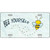Bee Yourself Novelty Metal License Plate
