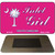 Inlet Girl SC Pink Novelty Metal Magnet M-12162