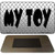 My Toy Novelty Metal Magnet M-395
