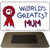 Worlds Greatest Mum Novelty Metal Magnet M-4264